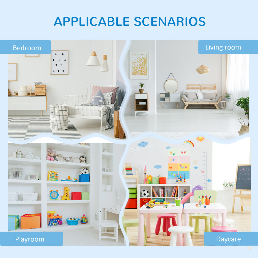 Kids Toy Storage Organizer with 4 Bins