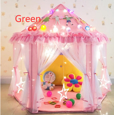 Portable Children's Tent for Kids Tent Toys Girls Princess Castle Tipi Infantil Children's House Vigvam Teepee Baby Tent Gifts