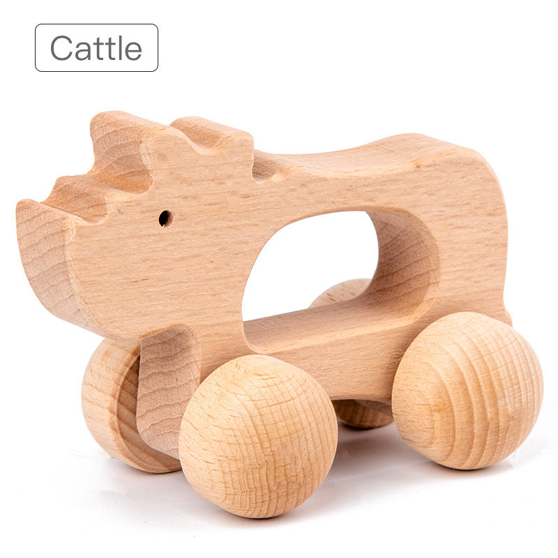 Wooden Baby Toy Animal Cute Shape