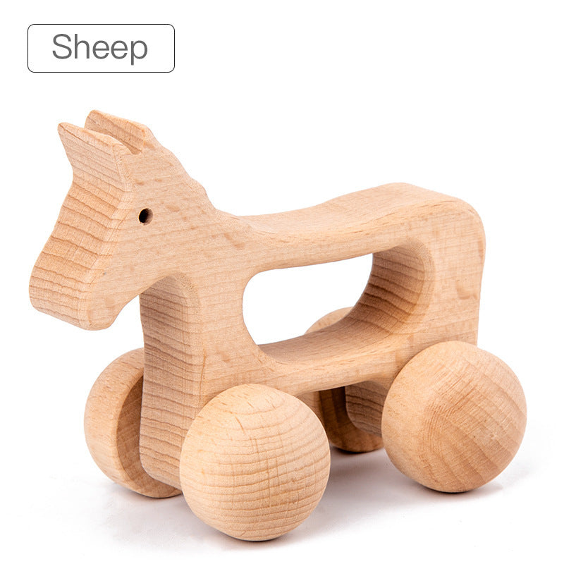 Wooden Baby Toy Animal Cute Shape