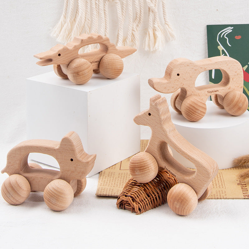 Wooden Baby Toy Animal Cute Shape