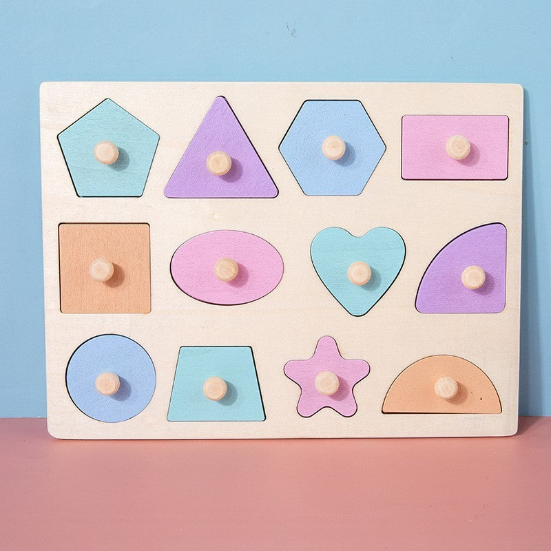 Cross-border Wooden Montessori Early Education Toys Ball Drawer Target Box