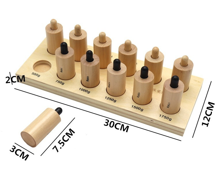 Pressure Bottle Weights Educational Preschool Toys