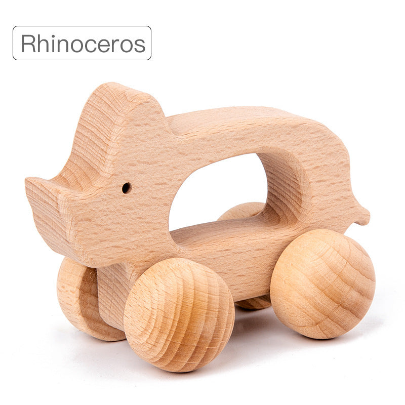 Wooden Baby Toy Animal Cute Shape